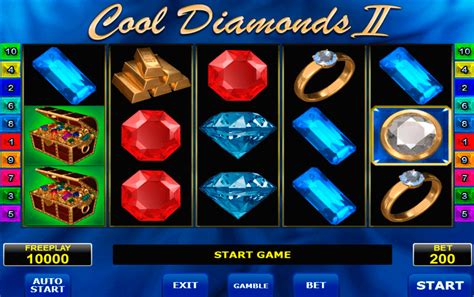Игровой автомат Cool Diamonds II играть на сайте vavada